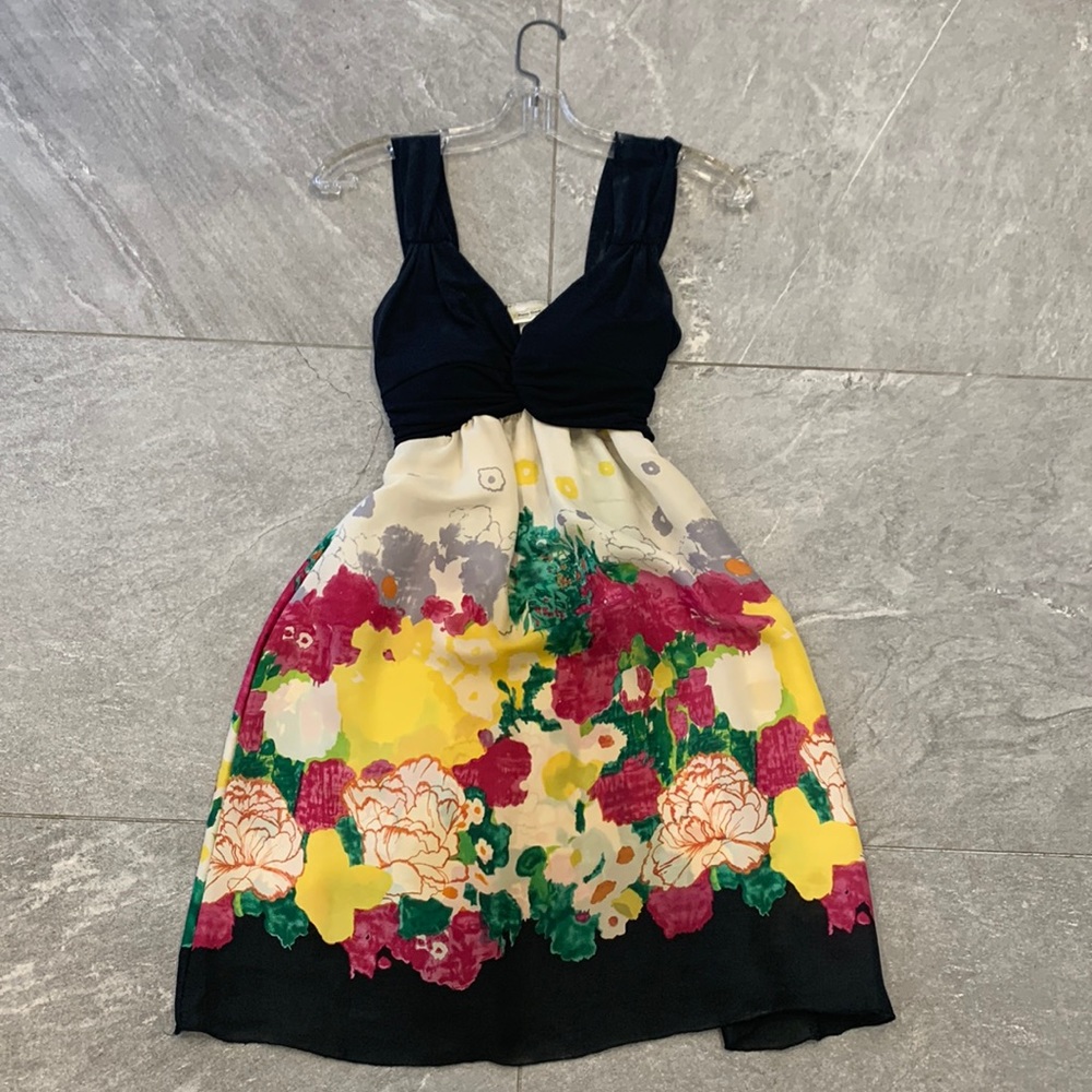 Mini floral dress